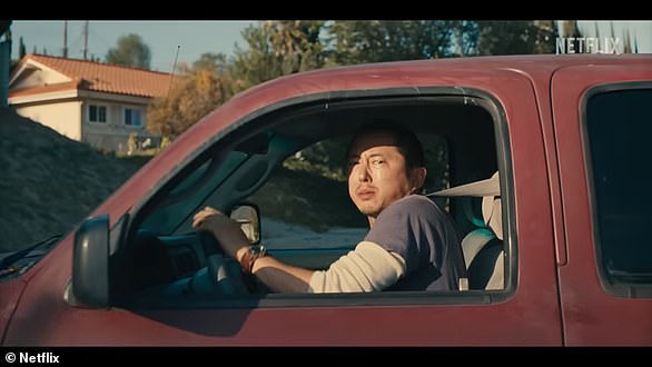 Стивен Юн в фильме «Говядина»; Нетфликс