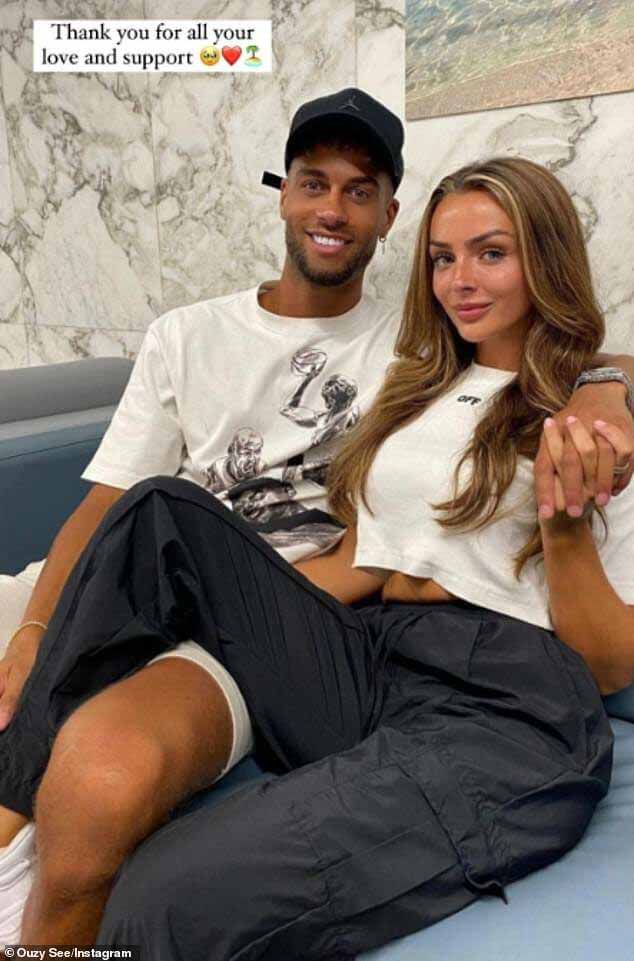 Сплит: Кэди Макдермотт из Love Island рассталась с Узи Си, узнав, что он провел две ночи в гостиничном номере с потрясающей брюнеткой после их выхода из виллы.
