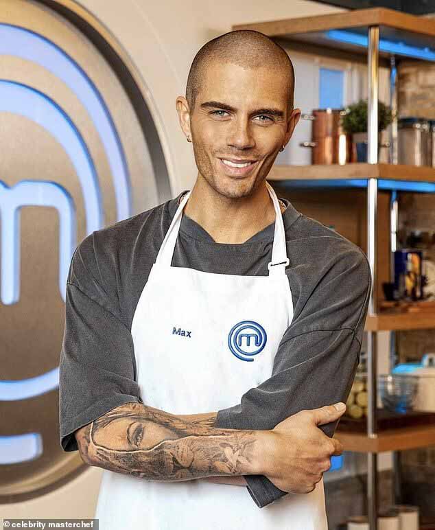 Ой!  34-летний Макс Джордж рассказал, что солгал, чтобы попасть на Celebrity Masterchef, сказав продюсерам, что готовит в среднем четыре раза в неделю, хотя обычно это происходит раз в неделю.