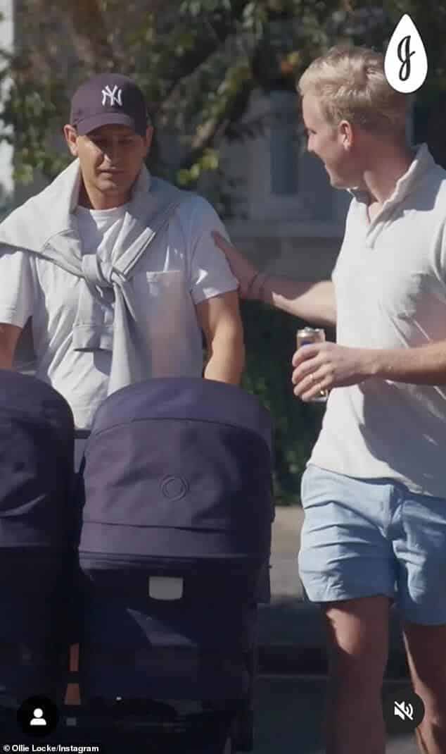 Поздравляем!  Звезда «Сделано в Челси» Олли Лок стал отцом после того, как в воскресенье его суррогатная мать родила близнецов от мужа Гарета.