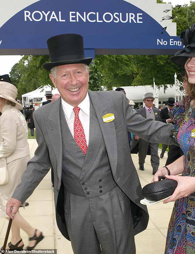 Норткотт умер в возрасте 76 лет после борьбы с раком.  На фото: Норткотт в отеле Royal Ascot в 2009 году.
