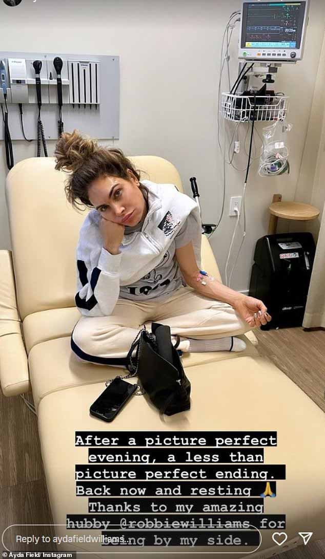 Айда Филд рассказала о своем здоровье, поделившись фотографией из отделения неотложной помощи после того, как ее срочно госпитализировали с нераскрытой медицинской проблемой.