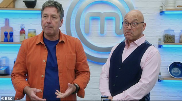 Уже записанные эпизоды MasterChef: The Professionals, которые в настоящее время транслируются на BBC One с участием Грегга, будут транслироваться, как и планировалось, в декабре (на фото с Джоном Тородом).