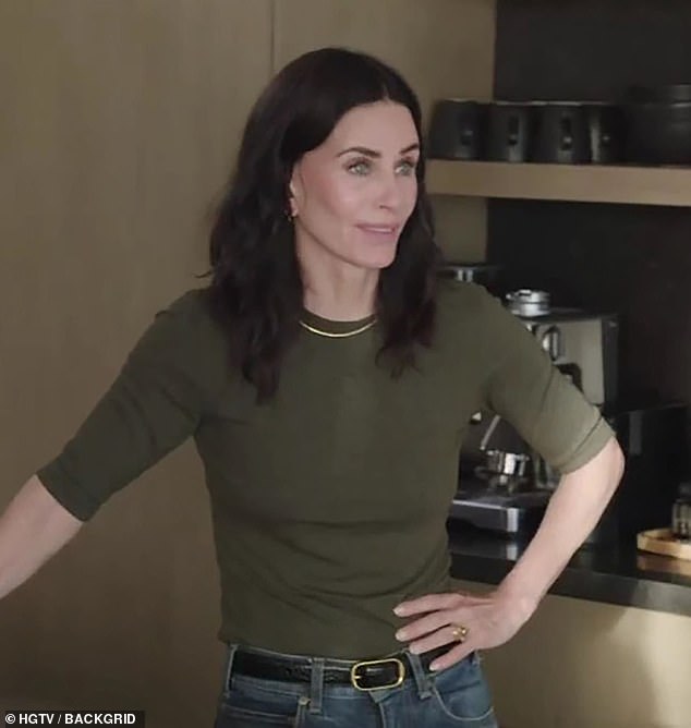 Кортни Кокс - последняя знаменитость, появившаяся в сериале HGTV